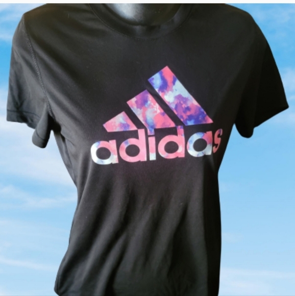 adidas Other - Adidas Watercolor Climalite Tee Shirt Girls.